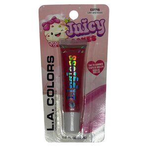 L.A. Colors Juicy Gloss Cake and Kisses Shimmer 0.41 oz New Sealed